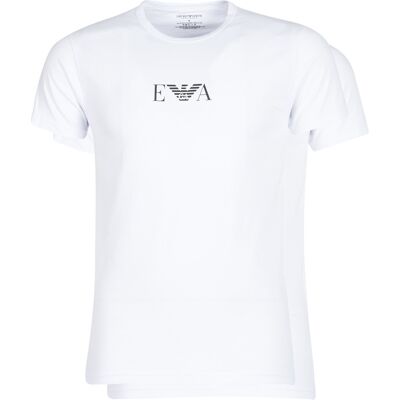 Giorgio Armani T-shirts med korta ärmar Emporio Armani CC715-PACK DE 2 EU XXL Herr Giorgio Armani T-shirts med korta ärmar Emporio Armani CC715-PACK DE 2 EU XXL Herr