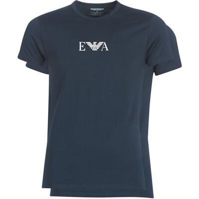 Giorgio Armani T-shirts med korta ärmar Emporio Armani CC715-PACK DE 2 EU L Herr Giorgio Armani T-shirts med korta ärmar Emporio Armani CC715-PACK DE 2 EU L Herr