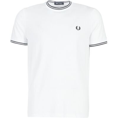 T-shirts med korta ärmar Fred Perry TWIN TIPPED T-SHIRT EU XXL,EU S,EU L,EU XL,EU 3XL Herr T-shirts med korta ärmar Fred Perry TWIN TIPPED T-SHIRT EU XXL,EU S,EU L,EU XL,EU 3XL Herr