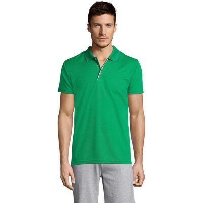 Sol's Grön Polo - 2XL - Sportig Sol's Grön Polo - 2XL - Sportig
