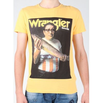 T-shirts & Pikétröjor Wrangler T-shirt S/S Graphic T W7931EFNG EU M Herr T-shirts & Pikétröjor Wrangler T-shirt S/S Graphic T W7931EFNG EU M Herr