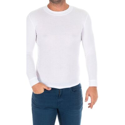 Långärmade T-shirts Kisses And Love 1625-H-BLANCO EU XXL,FR 40,FR 44,FR 52,FR 56 Herr Långärmade T-shirts Kisses And Love 1625-H-BLANCO EU XXL,FR 40,FR 44,FR 52,FR 56 Herr