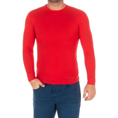 Långärmade T-shirts Kisses And Love 1625-H-ROJO EU XXL,FR 40,FR 44,FR 56 Herr Långärmade T-shirts Kisses And Love 1625-H-ROJO EU XXL,FR 40,FR 44,FR 56 Herr