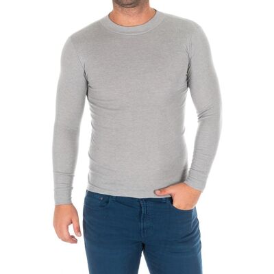 Långärmade T-shirts Kisses And Love 1625-H-GRIS EU XXL,FR 40,FR 44,FR 48,FR 52,FR 56 Herr Långärmade T-shirts Kisses And Love 1625-H-GRIS EU XXL,FR 40,FR 44,FR 48,FR 52,FR 56 Herr