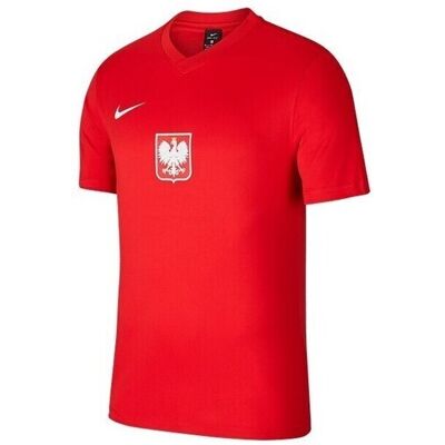 T-shirts med korta ärmar Nike Polska Euro 2020 EU XL Herr T-shirts med korta ärmar Nike Polska Euro 2020 EU XL Herr