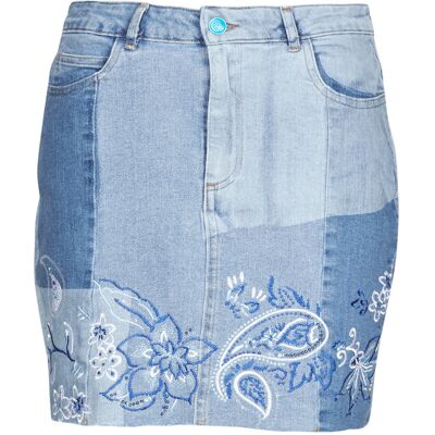 Korta kjolar Desigual BE BLUE US 28,US 26,US 24 Korta kjolar Desigual BE BLUE US 28,US 26,US 24