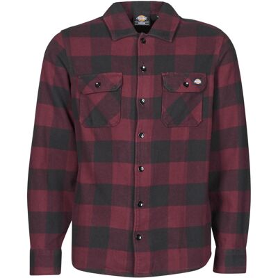Skjortor med långa ärmar Dickies NEW SACRAMENTO SHIRT MAROON EU S,EU XL,EU XS Herr Skjortor med långa ärmar Dickies NEW SACRAMENTO SHIRT MAROON EU S,EU XL,EU XS Herr