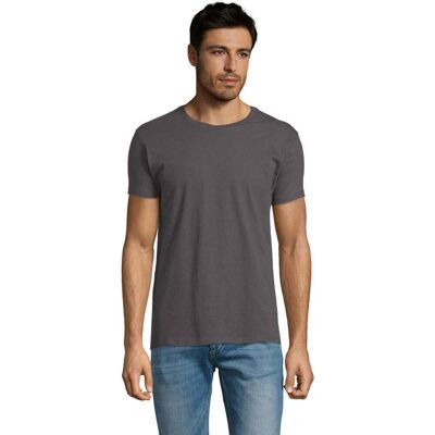 T-shirts med korta ärmar Sols IMPERIAL FIT T-shirt, mörkgrå - 100% bomull EU XXL,EU S,EU M,EU L,EU XL Herr T-shirts med korta ärmar Sols IMPERIAL FIT T-shirt, mörkgrå - 100% bomull EU XXL,EU S,EU M,EU L,EU XL Herr