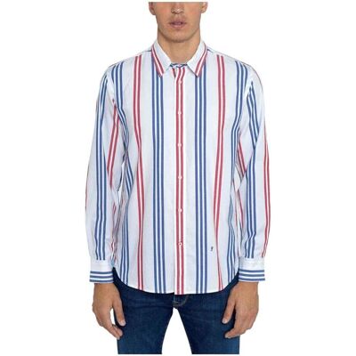 Skjortor med långa ärmar Pepe jeans PM307041 EU S Herr Skjortor med långa ärmar Pepe jeans PM307041 EU S Herr