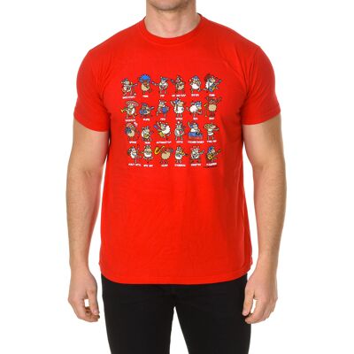 T-shirts med korta ärmar Kukuxumusu MUSIC-RED EU M Herr T-shirts med korta ärmar Kukuxumusu MUSIC-RED EU M Herr