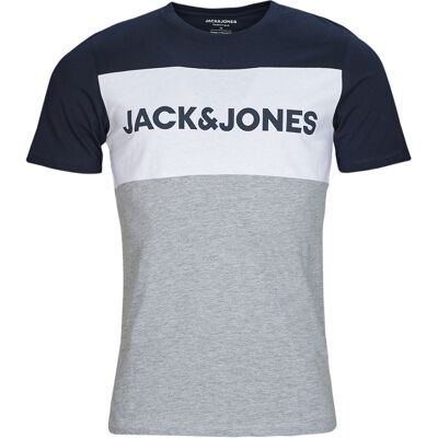 T-shirts med korta ärmar Jack & Jones JJELOGO BLOCKING TEE EU S,EU XS Herr T-shirts med korta ärmar Jack & Jones JJELOGO BLOCKING TEE EU S,EU XS Herr