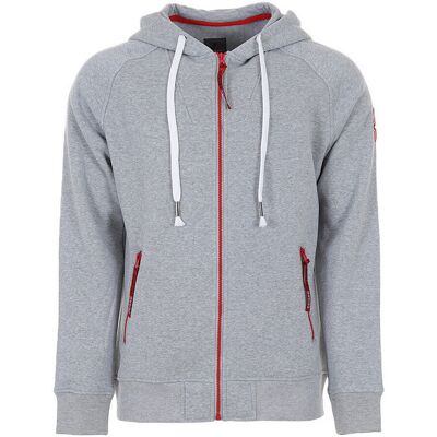 Huvtröjor Degré Celsius Sweat zippé à capuche homme CAUVY EU XXL,EU M,EU L,EU XL,EU 3XL Huvtröjor Degré Celsius Sweat zippé à capuche homme CAUVY EU XXL,EU M,EU L,EU XL,EU 3XL