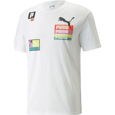 T-shirts med korta ärmar Puma Brand Love Multiplacement EU XL Herr T-shirts med korta ärmar Puma Brand Love Multiplacement EU XL Herr