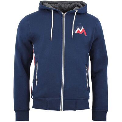 Huvtröjor Peak Mountain Sweat zippé à capuche homme CHARLES EU XXL Huvtröjor Peak Mountain Sweat zippé à capuche homme CHARLES EU XXL