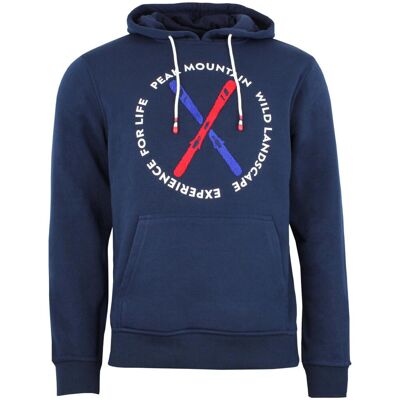 Huvtröjor Peak Mountain Sweat à capuche homme CONOR EU XXL,EU L,EU XL Huvtröjor Peak Mountain Sweat à capuche homme CONOR EU XXL,EU L,EU XL