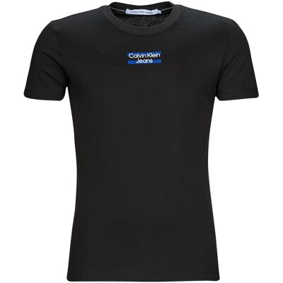 T-shirts med korta ärmar Calvin Klein Jeans TRANSPARENT STRIPE LOGO TEE EU S,EU L,EU XL Herr T-shirts med korta ärmar Calvin Klein Jeans TRANSPARENT STRIPE LOGO TEE EU S,EU L,EU XL Herr