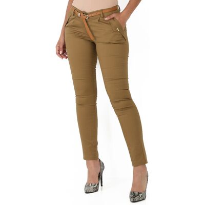 Slim fit-byxor La Modeuse 18584_P135630 EU XXL Slim fit-byxor La Modeuse 18584_P135630 EU XXL