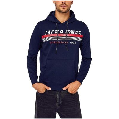 Huvtröjor Jack & Jones 12211541 Navy EU S Huvtröjor Jack & Jones 12211541 Navy EU S