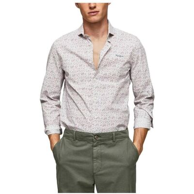 Skjortor med långa ärmar Pepe jeans PM307804 800 EU S Herr Skjortor med långa ärmar Pepe jeans PM307804 800 EU S Herr