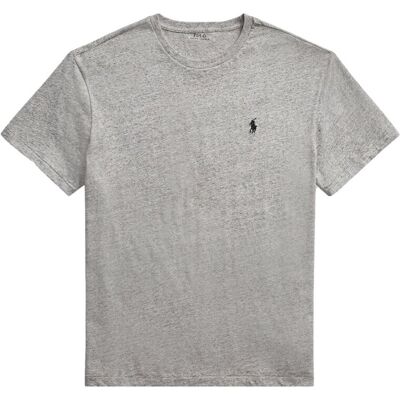 T-shirts & Pikétröjor Polo Ralph Lauren Classic Fit Crewneck T-Shirt - Grey Heather EU XXL,EU S,EU M,EU L,EU XL Herr T-shirts & Pikétröjor Polo Ralph Lauren Classic Fit Crewneck T-Shirt - Grey Heather EU XXL,EU S,EU M,EU L,EU XL Herr