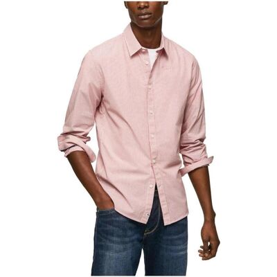 Pepe Jeans Percy Skjorta Röd - Hemdbluse Pepe Jeans Percy Skjorta Röd - Hemdbluse