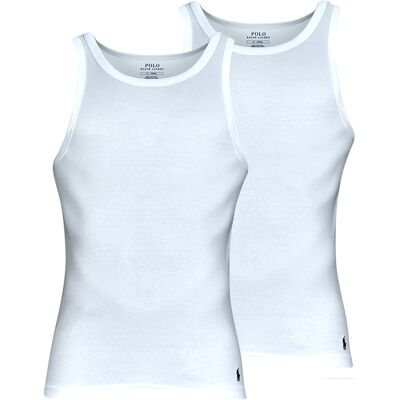 Linnen / Ärmlösa T-shirts Polo Ralph Lauren CLASSIC TANK 2 PACK EU XXL,EU S,EU M,EU L Herr Linnen / Ärmlösa T-shirts Polo Ralph Lauren CLASSIC TANK 2 PACK EU XXL,EU S,EU M,EU L Herr