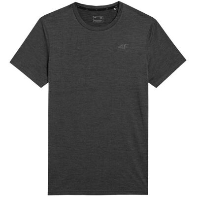T-shirts med korta ärmar 4F 4FSS23TFTSM260DEEPBLACKME EU S,EU M,EU 3XL Herr T-shirts med korta ärmar 4F 4FSS23TFTSM260DEEPBLACKME EU S,EU M,EU 3XL Herr