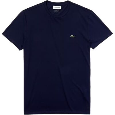 T-shirts & Pikétröjor Lacoste Pima Cotton T-Shirt TH6709 - Blue Marine EU L Herr T-shirts & Pikétröjor Lacoste Pima Cotton T-Shirt TH6709 - Blue Marine EU L Herr