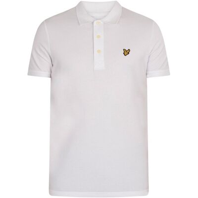 Polotröjor med korta ärmar Lyle & Scott Vanlig pikétröja i ekologisk bomull EU S,EU M,EU L,EU XL,EU XS Herr Polotröjor med korta ärmar Lyle & Scott Vanlig pikétröja i ekologisk bomull EU S,EU M,EU L,EU XL,EU XS Herr