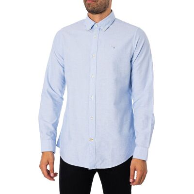 Skjortor med långa ärmar Barbour Oxtown skräddarsydd skjorta EU XXL,EU M,EU L,EU XL,EU 3XL Herr Skjortor med långa ärmar Barbour Oxtown skräddarsydd skjorta EU XXL,EU M,EU L,EU XL,EU 3XL Herr