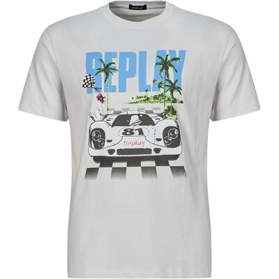 T-shirts med korta ärmar Replay M6810-000-22662 EU XL Herr T-shirts med korta ärmar Replay M6810-000-22662 EU XL Herr