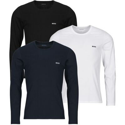 Långärmade T-shirts BOSS LSShirtRN 3P Classic EU XXL,EU S,EU M,EU L,EU XL Herr Långärmade T-shirts BOSS LSShirtRN 3P Classic EU XXL,EU S,EU M,EU L,EU XL Herr