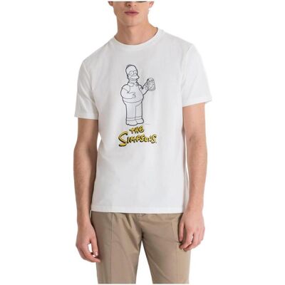 T-shirts med korta ärmar Antony Morato MMKS02416 FA100240 EU M,EU XL Herr T-shirts med korta ärmar Antony Morato MMKS02416 FA100240 EU M,EU XL Herr