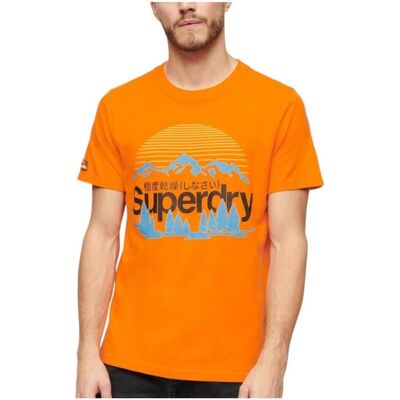 T-shirts med korta ärmar Superdry M1011911A EU XL Herr T-shirts med korta ärmar Superdry M1011911A EU XL Herr