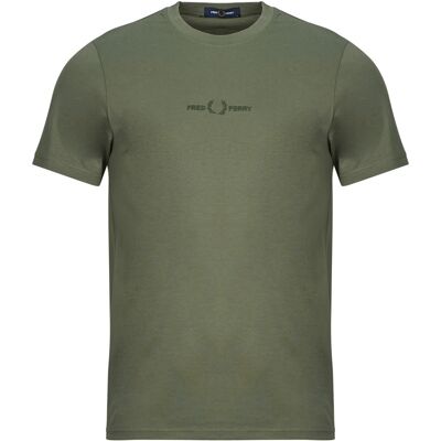 T-shirts med korta ärmar Fred Perry EMBROIDERED EU XL Herr T-shirts med korta ärmar Fred Perry EMBROIDERED EU XL Herr