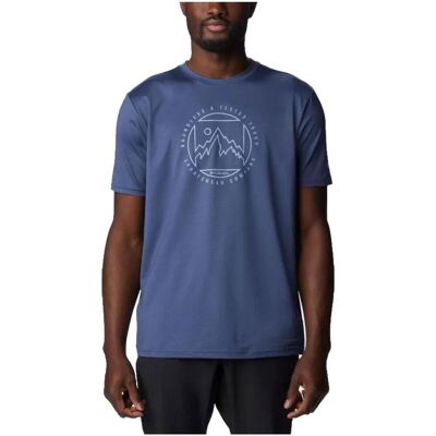 Columbia Ice Lake SS T-shirt - Mörk berg - Fuktavledning Columbia Ice Lake SS T-shirt - Mörk berg - Fuktavledning