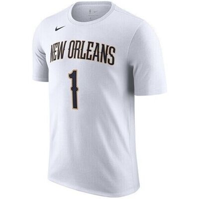 T-shirts med korta ärmar Nike New Orleans Pelicans Zion Williamson EU XXL,EU S,EU M,EU L Herr T-shirts med korta ärmar Nike New Orleans Pelicans Zion Williamson EU XXL,EU S,EU M,EU L Herr
