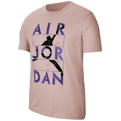 T-shirts med korta ärmar Nike Air Jordan Jumpman Stencil EU XXL Herr T-shirts med korta ärmar Nike Air Jordan Jumpman Stencil EU XXL Herr
