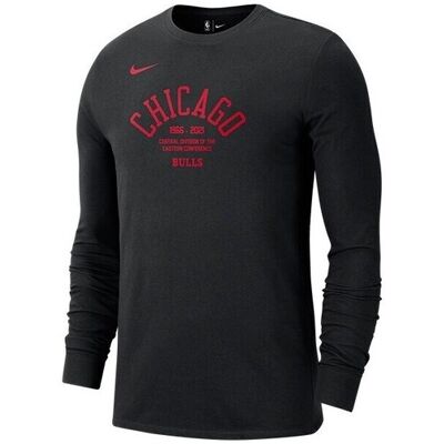 T-shirts med korta ärmar Nike Nba Chicago Bulls Courtside EU XXL,EU L,EU XL Herr T-shirts med korta ärmar Nike Nba Chicago Bulls Courtside EU XXL,EU L,EU XL Herr