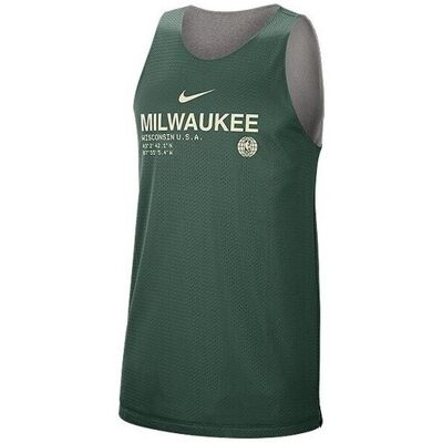 T-shirts med korta ärmar Nike Nba Milwaukee Bucks Standard Issue Reversible EU XXL,EU XL,EU 3XL Herr T-shirts med korta ärmar Nike Nba Milwaukee Bucks Standard Issue Reversible EU XXL,EU XL,EU 3XL Herr