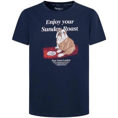 T-shirts med korta ärmar Pepe jeans PM509622 594 EU S Herr T-shirts med korta ärmar Pepe jeans PM509622 594 EU S Herr