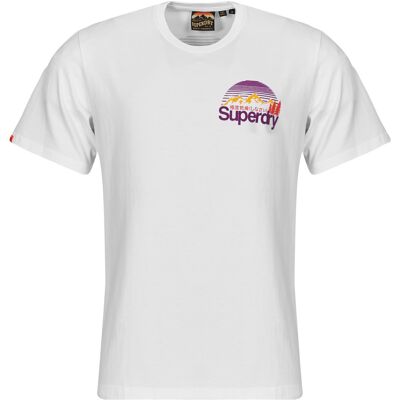 T-shirts med korta ärmar Superdry LOGO GREAT OUTDOORS CHEST EU S,EU L Herr T-shirts med korta ärmar Superdry LOGO GREAT OUTDOORS CHEST EU S,EU L Herr