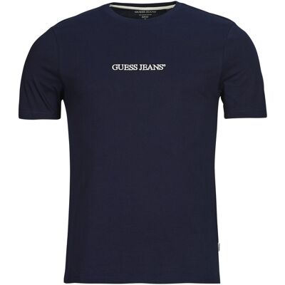 T-shirts med korta ärmar Guess SS CN SLIM LOGO EMBRO TEE EU S Herr T-shirts med korta ärmar Guess SS CN SLIM LOGO EMBRO TEE EU S Herr