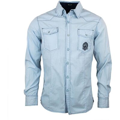 Skjortor med korta ärmar Srk Chemise homme CLANK EU S,EU M,EU XL Herr Skjortor med korta ärmar Srk Chemise homme CLANK EU S,EU M,EU XL Herr