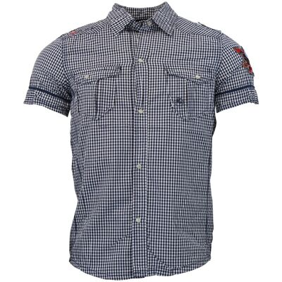 Skjortor med korta ärmar Srk Chemise homme COTINE EU S,EU M,EU XL Herr Skjortor med korta ärmar Srk Chemise homme COTINE EU S,EU M,EU XL Herr