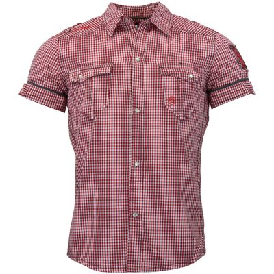 Skjortor med korta ärmar Srk Chemise homme COTINE EU S,EU M,EU L,EU XL Herr Skjortor med korta ärmar Srk Chemise homme COTINE EU S,EU M,EU L,EU XL Herr