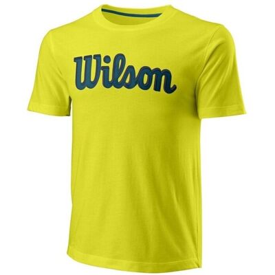 T-shirts med korta ärmar Wilson Tennis Script Eco EU M Herr T-shirts med korta ärmar Wilson Tennis Script Eco EU M Herr