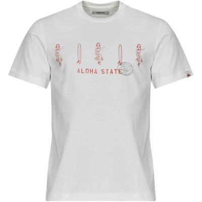 T-shirts med korta ärmar Replay T SHIRT EU S,EU M,EU XL Herr T-shirts med korta ärmar Replay T SHIRT EU S,EU M,EU XL Herr