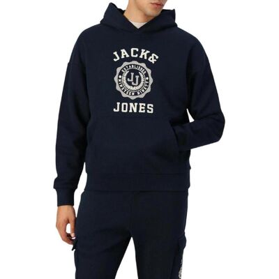 Huvtröjor Jack & Jones 12256815 navy EU M Huvtröjor Jack & Jones 12256815 navy EU M