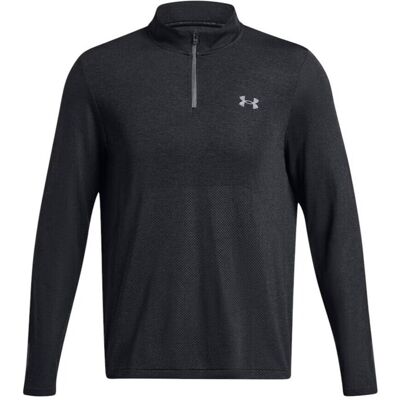 Under Armour Svart 1378168 Herr Seamless Stride ¼ Zip - T-Shirt Under Armour Svart 1378168 Herr Seamless Stride ¼ Zip - T-Shirt